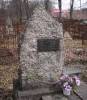 Grave located on protestant cemetery, but made by former jewish gravetsone...